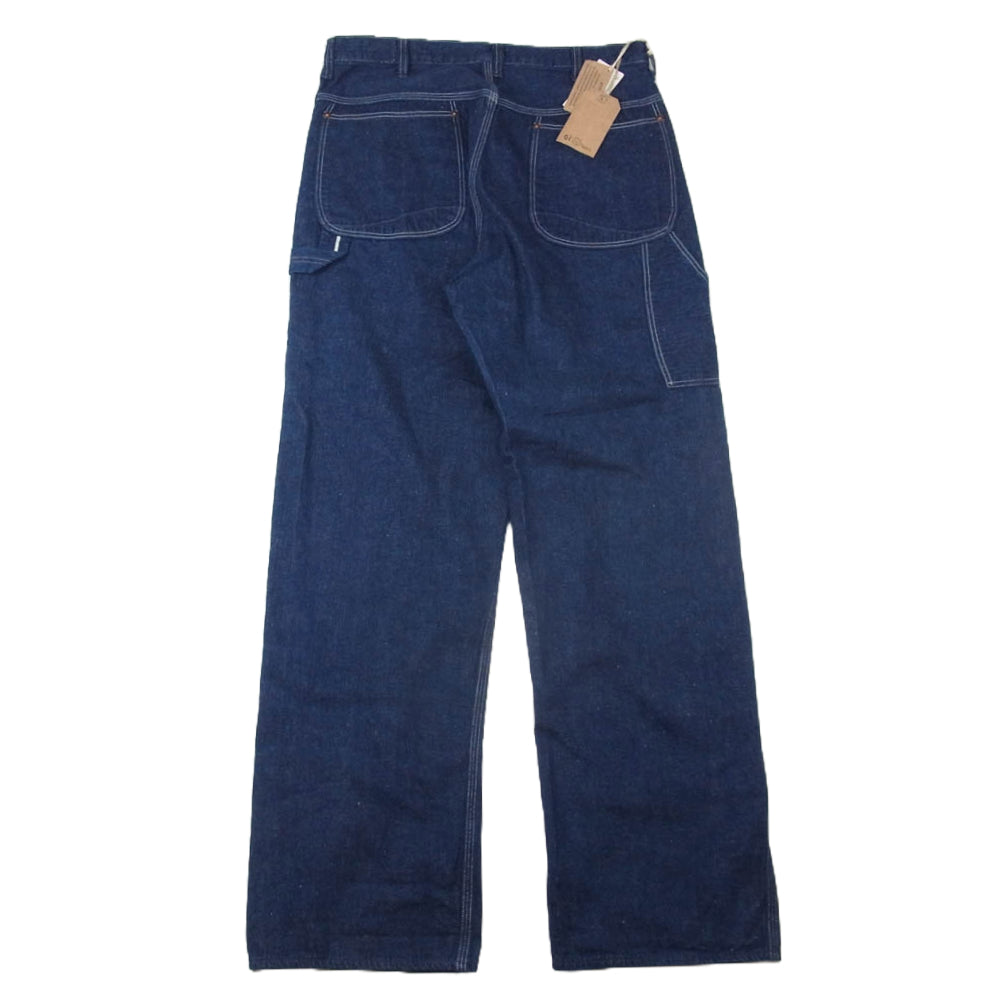 orSlow オアスロウ 01-5120-81 DENIM PAINTER PANTS one wash デニム ペインター パンツ ワンウォッシュ インディゴブルー系 M【極上美品】【中古】