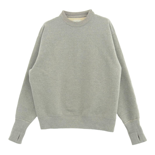 アンライクリー U24F-13-0002 Split Raglan Sleeve Crew スプリット ラグラン スリーブ クルーネック スウェット グレー系 M【中古】