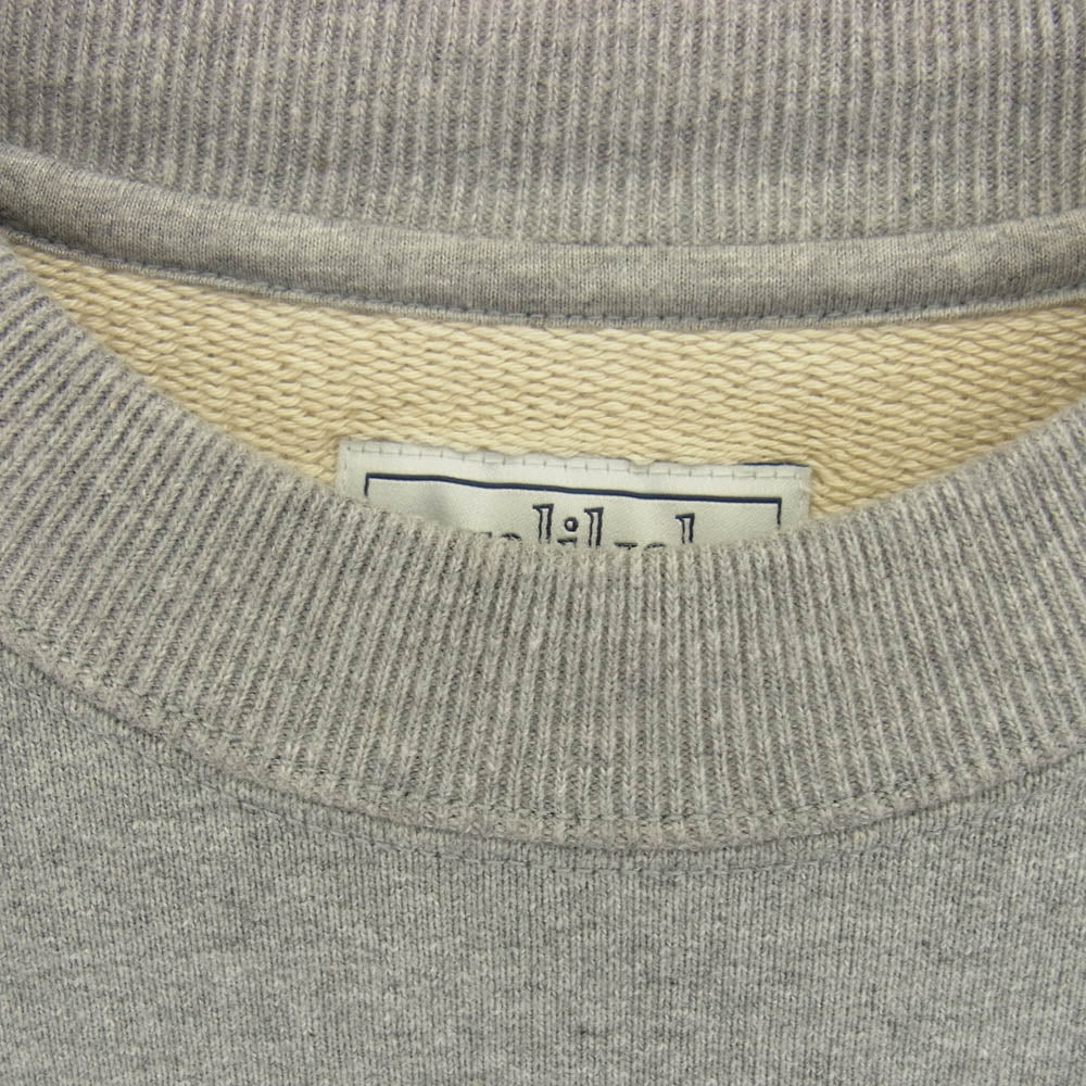 アンライクリー U24F-13-0002 Split Raglan Sleeve Crew スプリット ラグラン スリーブ クルーネック スウェット グレー系 M【中古】