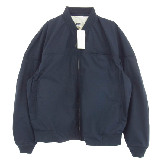 nanamica ナナミカ SUAS407 Cadet Jacket カデット ジャケット ジップアップ ブルゾン ネイビー系 S【中古】