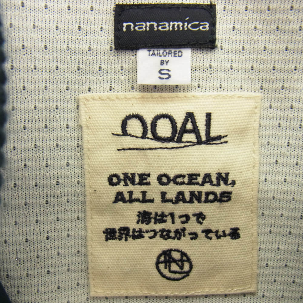 nanamica ナナミカ SUAS407 Cadet Jacket カデット ジャケット ジップアップ ブルゾン ネイビー系 S【中古】