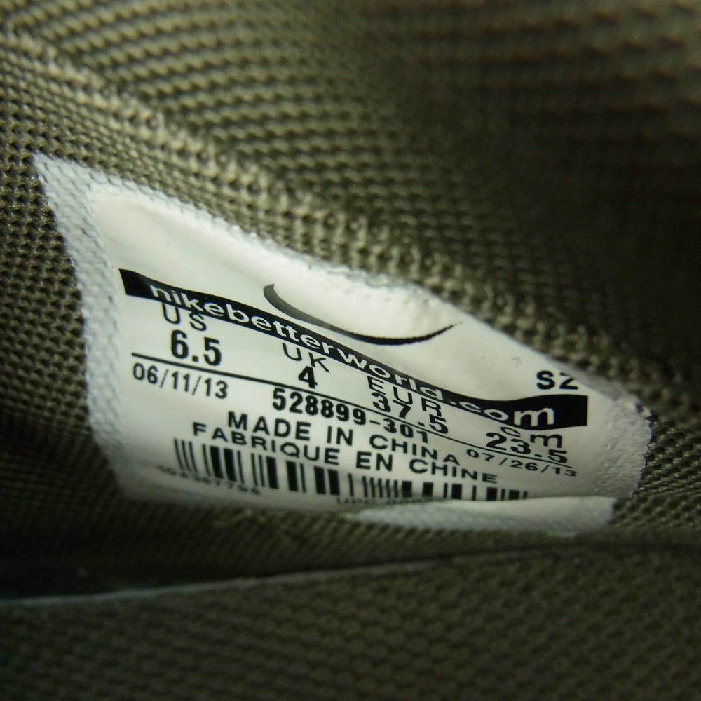 NIKE ナイキ 528899-301 WMNS DUNK SKY HI ダンク スカイ ハイ ハイカット スニーカー カーキ系 23.5cm【中古】