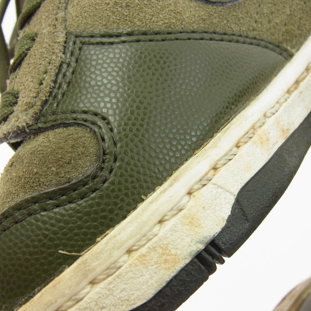 NIKE ナイキ 528899-301 WMNS DUNK SKY HI ダンク スカイ ハイ ハイカット スニーカー カーキ系 23.5cm【中古】