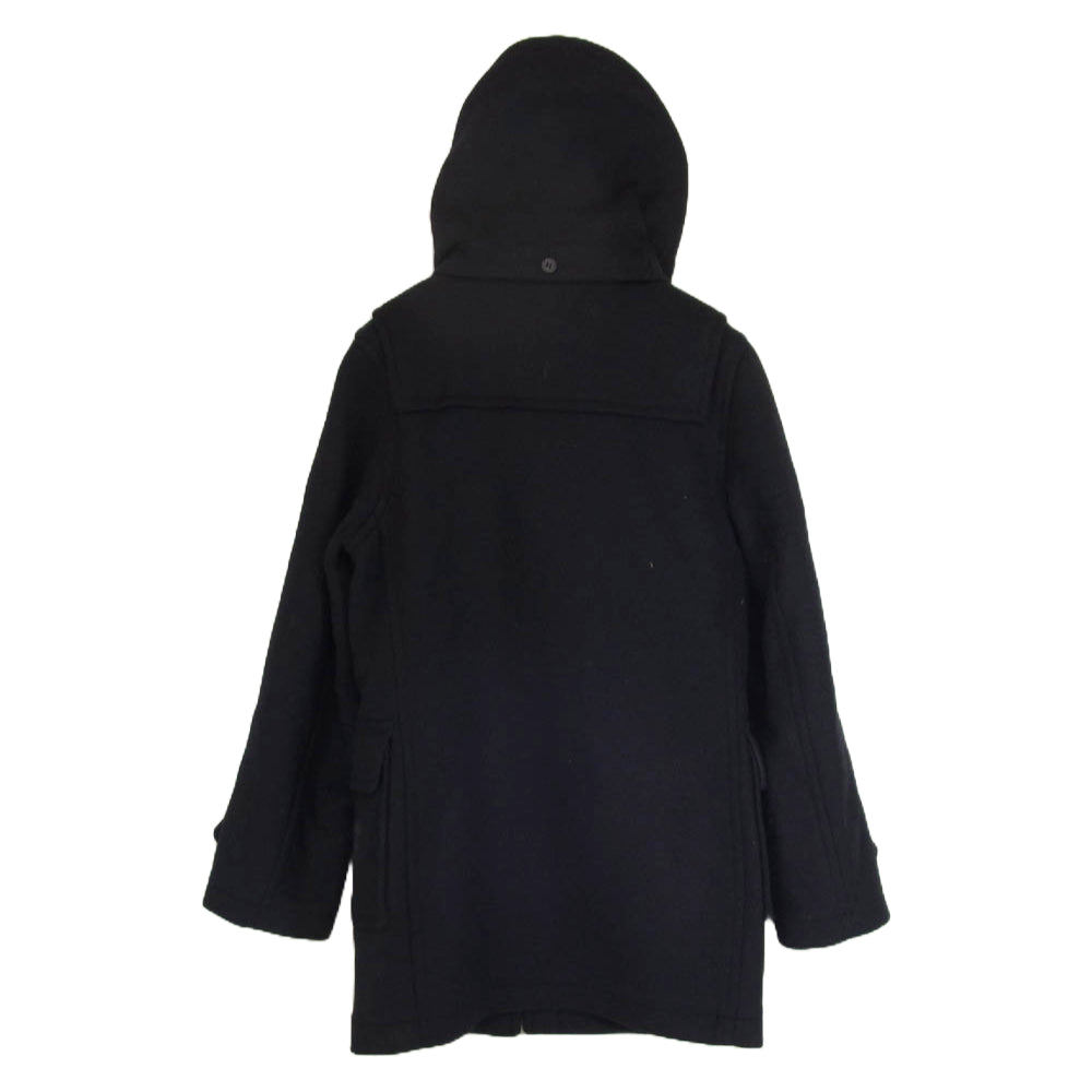 Barbour バブアー 4443 ウール ダッフル コート UK8 ネイビー系 36【中古】