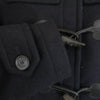 Barbour バブアー 4443 ウール ダッフル コート UK8 ネイビー系 36【中古】
