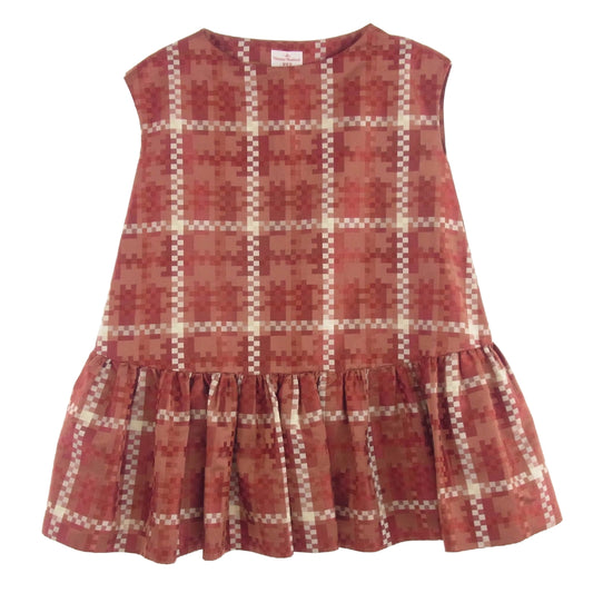 Vivienne Westwood ヴィヴィアンウエストウッド 42001M RED LABEL レッド レーベル ナイロン チェック柄 ワンピース レッド系 レッド系 2【中古】
