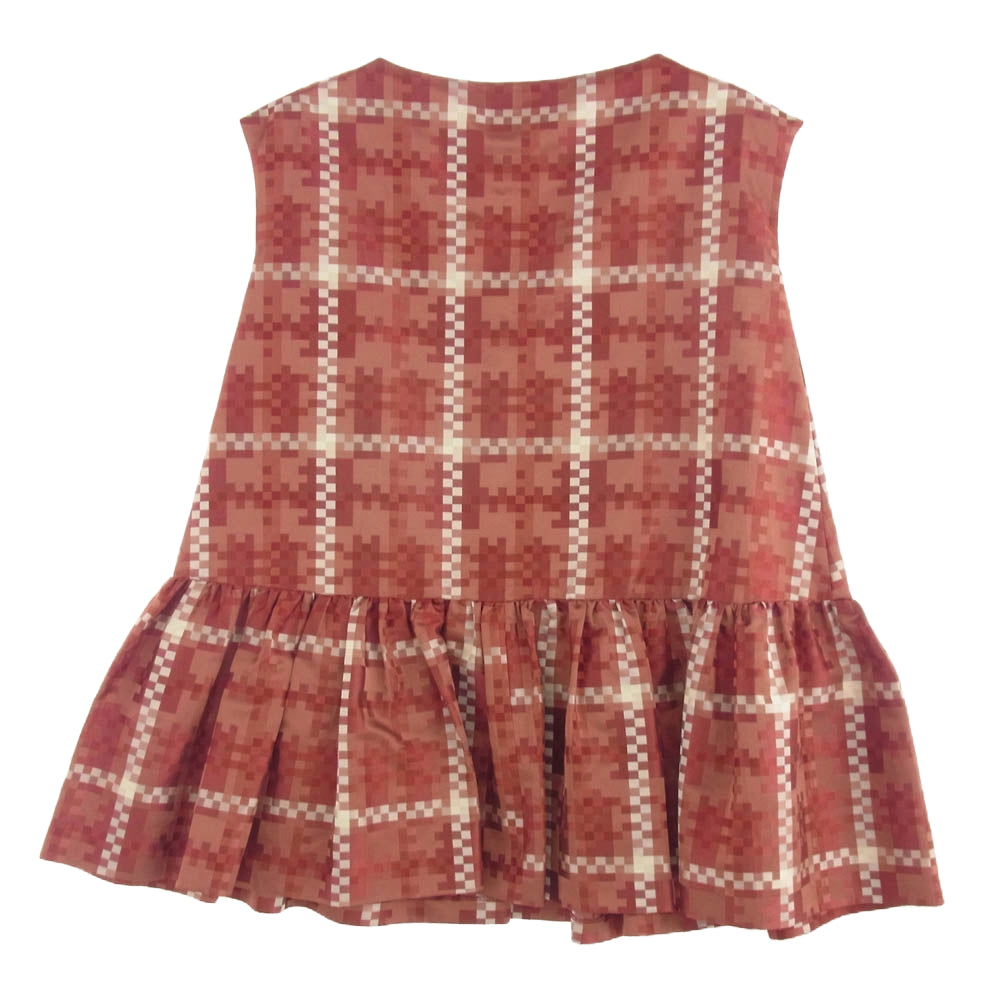 Vivienne Westwood ヴィヴィアンウエストウッド 42001M RED LABEL レッド レーベル ナイロン チェック柄 ワンピース レッド系 レッド系 2【中古】