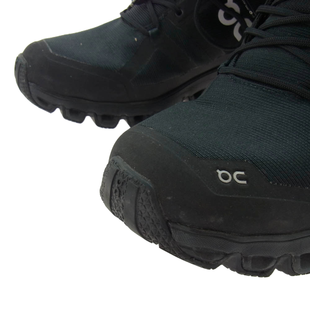 ON オン 23.99854 Cloudrock Waterproof クラウドロック ウォータープルーフ ブーツ ブラック系 US M8.5【中古】