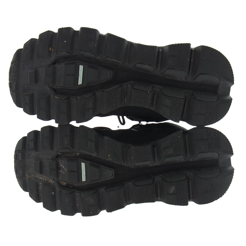 ON オン 23.99854 Cloudrock Waterproof クラウドロック ウォータープルーフ ブーツ ブラック系 US M8.5【中古】