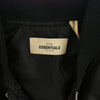 FEAR OF GOD フィアオブゴッド Essentials エッセンシャルズ バックロゴ プリント MA-1 ブルゾン ブラック系 S【中古】