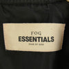 FEAR OF GOD フィアオブゴッド Essentials エッセンシャルズ バックロゴ プリント MA-1 ブルゾン ブラック系 S【中古】
