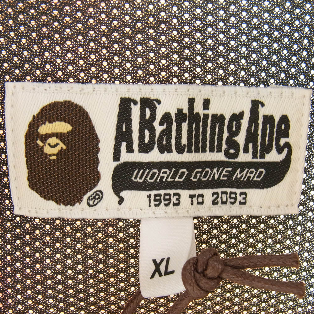 A BATHING APE アベイシングエイプ 1k80140004 TIE DYE TRACK JACKET タイダイ トラック ジャケット マルチカラー系 XL【新古品】【未使用】【中古】