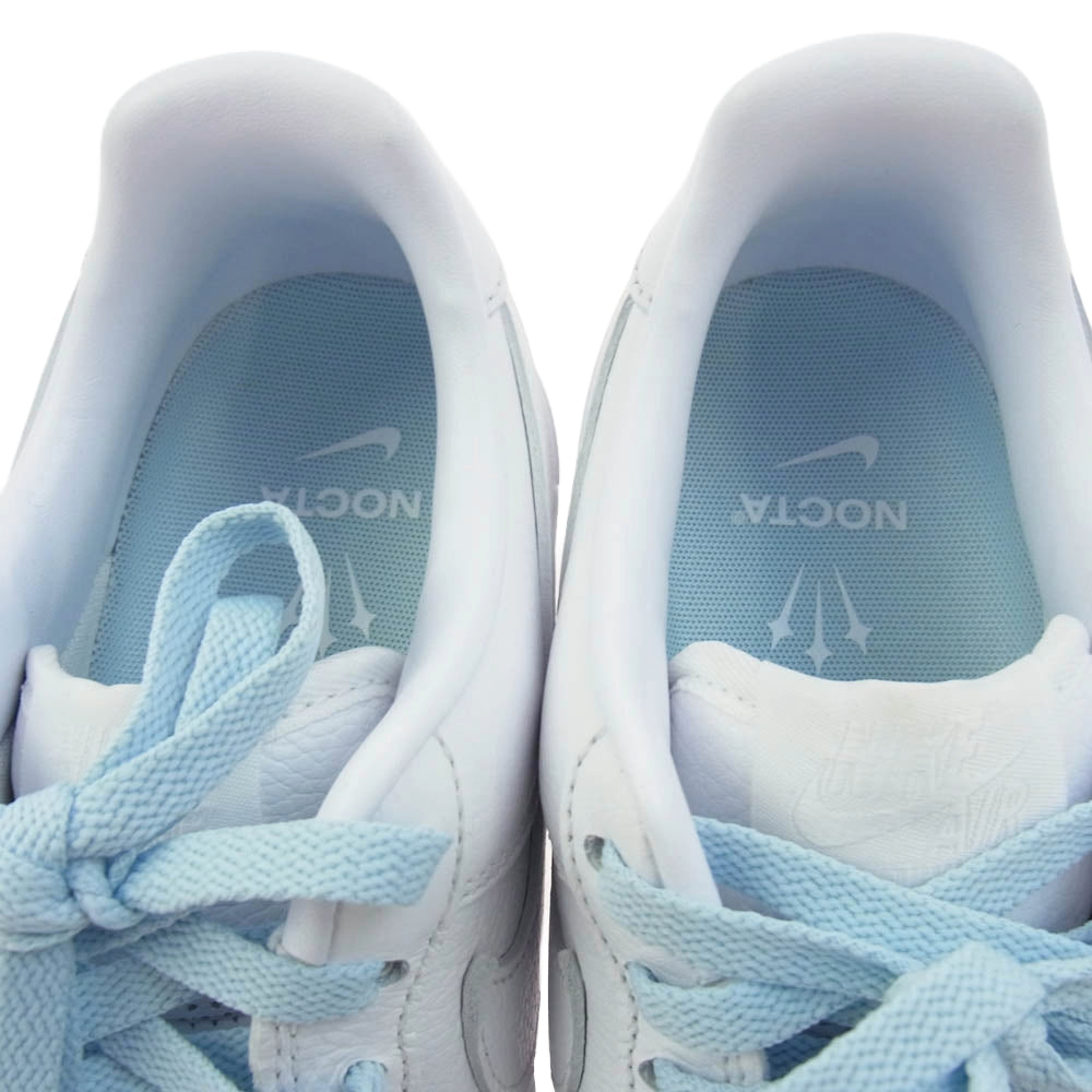 NIKE ナイキ CZ8065-100 AIR FORCE 1 LOW SP DRAKE NOCTA ドレイク ノクタ エアフォース 1 ロー スペシャル ローカット スニーカー ホワイト系 25cm【美品】【中古】