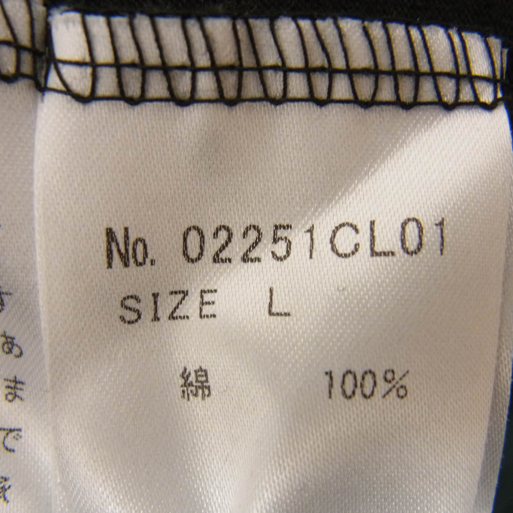 HYSTERIC GLAMOUR ヒステリックグラマー 02251CL01 MOTOR CITY BABY モーターシティ ロゴ プリント 長袖 ロングスリーブ Tシャツ ロンT ブラック系 L【中古】