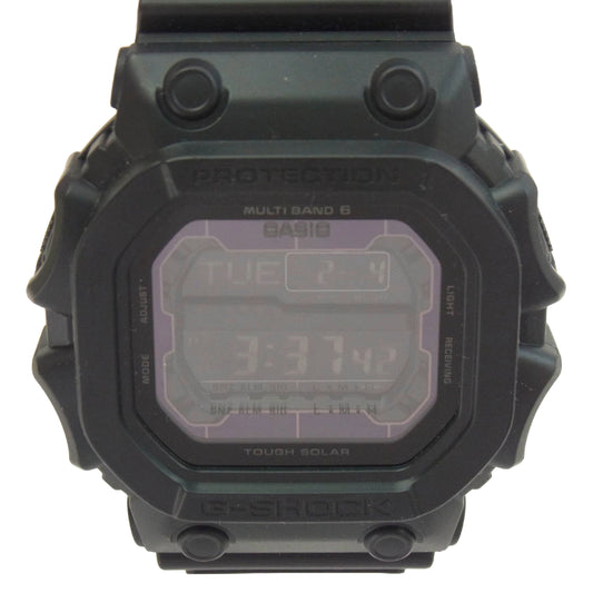 CASIO G-SHOCK カシオ ジーショック GXW-56BB-1JF GX Series Multi Band6 ソーラー電波 20気圧防水 腕時計 ブラック系【中古】