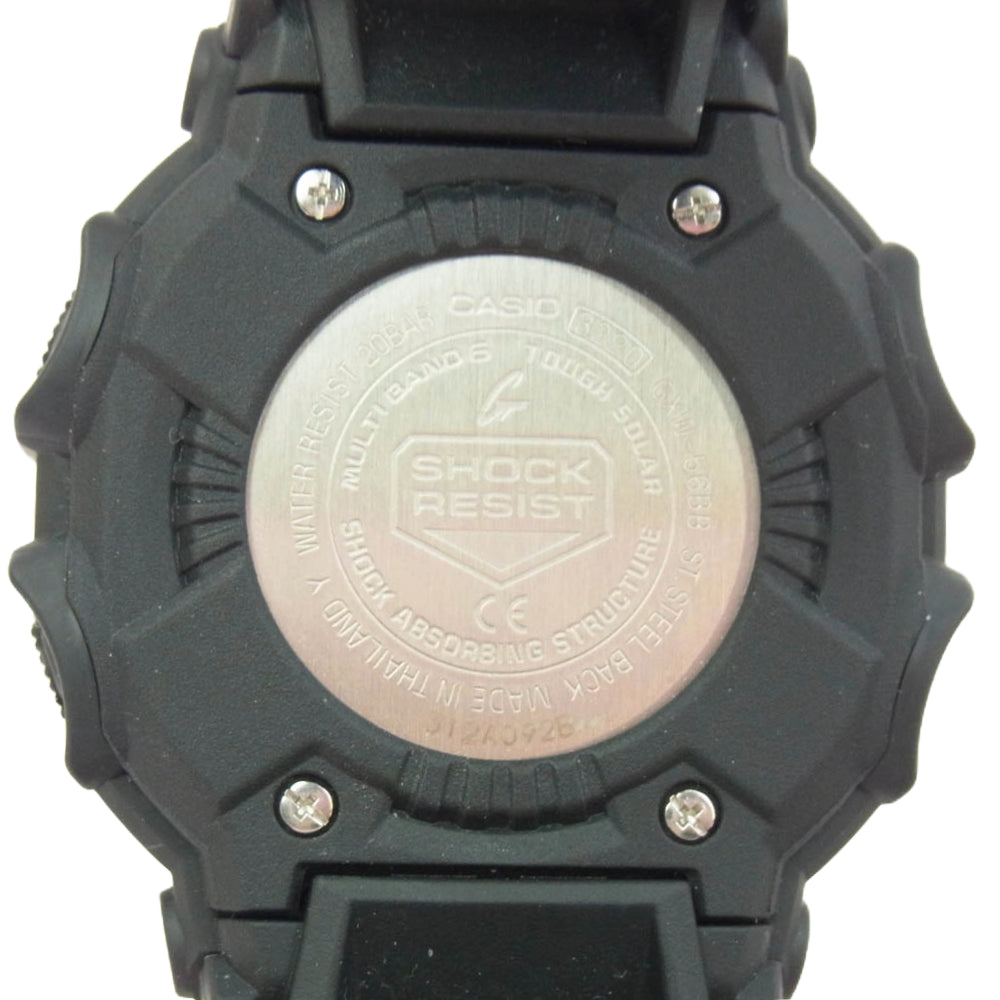 CASIO G-SHOCK カシオ ジーショック GXW-56BB-1JF GX Series Multi Band6 ソーラー電波 20気圧防水 腕時計 ブラック系【中古】