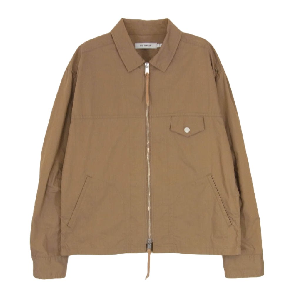 nonnative ノンネイティブ 19SS NN-J3520 RIDER SHIRT JACKET ジップアップ シャツ ジャケット ブラウン系 1【中古】