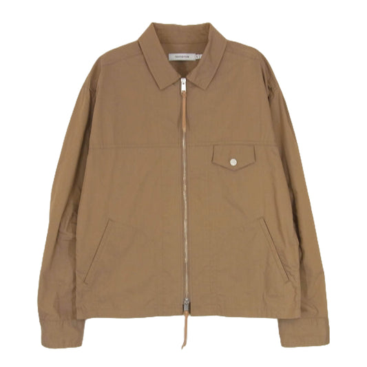 nonnative ノンネイティブ 19SS NN-J3520 RIDER SHIRT JACKET ジップアップ シャツ ジャケット ブラウン系 1【中古】