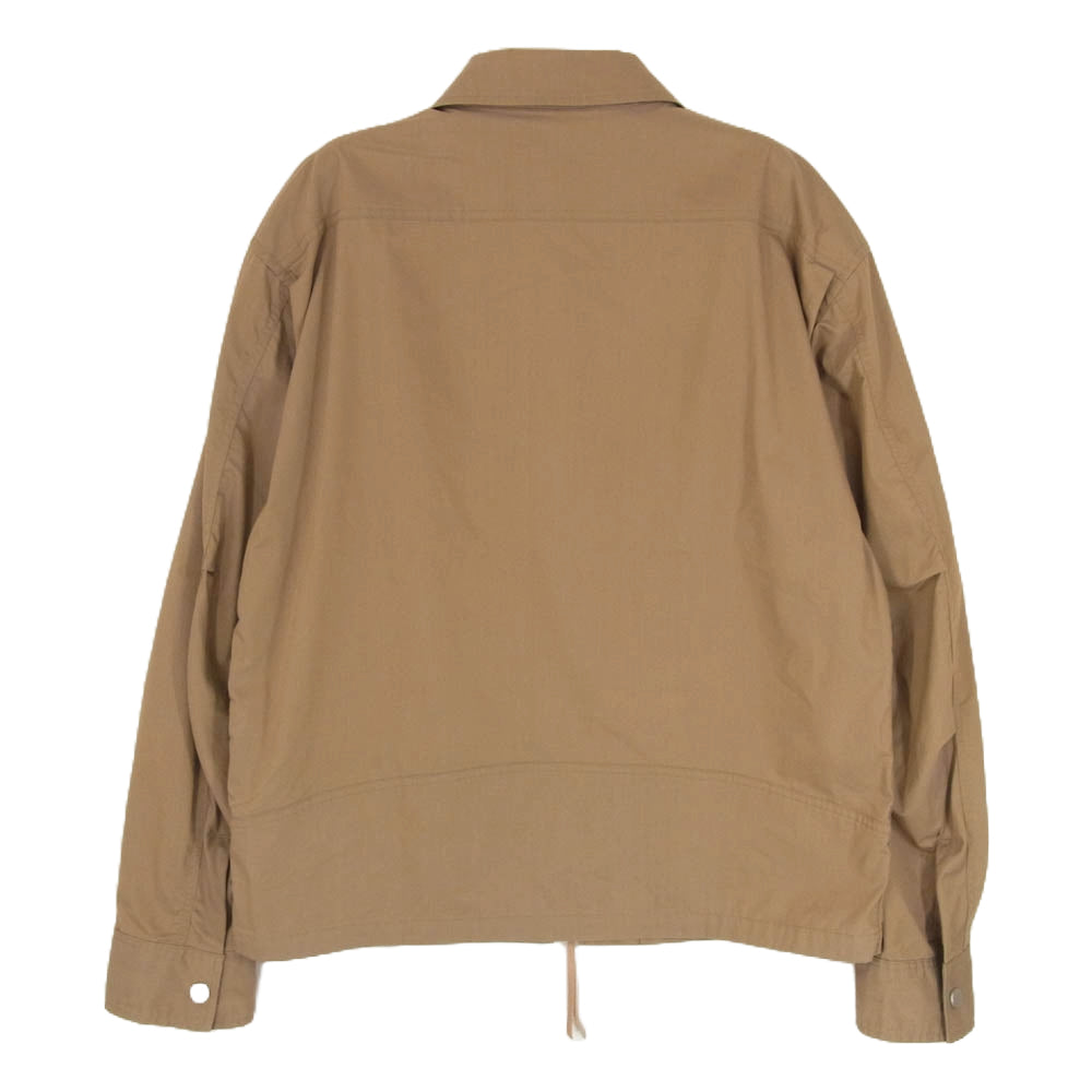 nonnative ノンネイティブ 19SS NN-J3520 RIDER SHIRT JACKET ジップアップ シャツ ジャケット ブラウン系 1【中古】