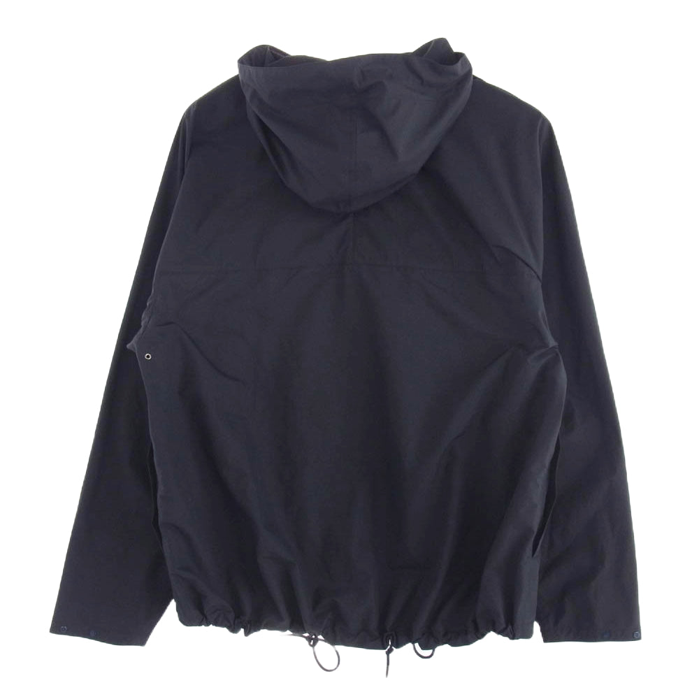 nanamica ナナミカ SUAS347 Nylon Jacket ナイロン フーデッド ジャケット ネイビー系 S【中古】