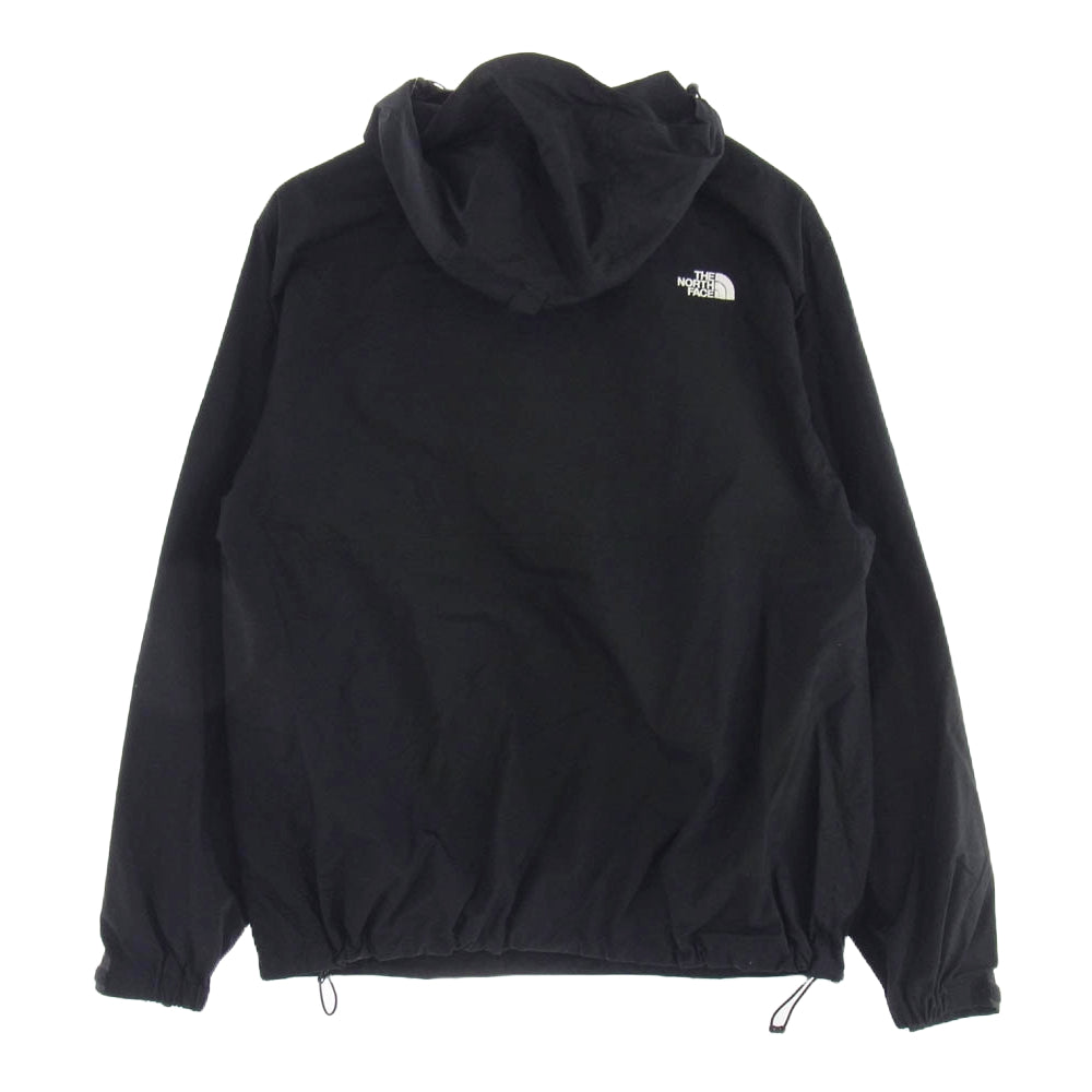 THE NORTH FACE ノースフェイス NP21735 COMPACT ANORAK アノラック パーカー ナイロン ジャケット ブラック系 L【中古】