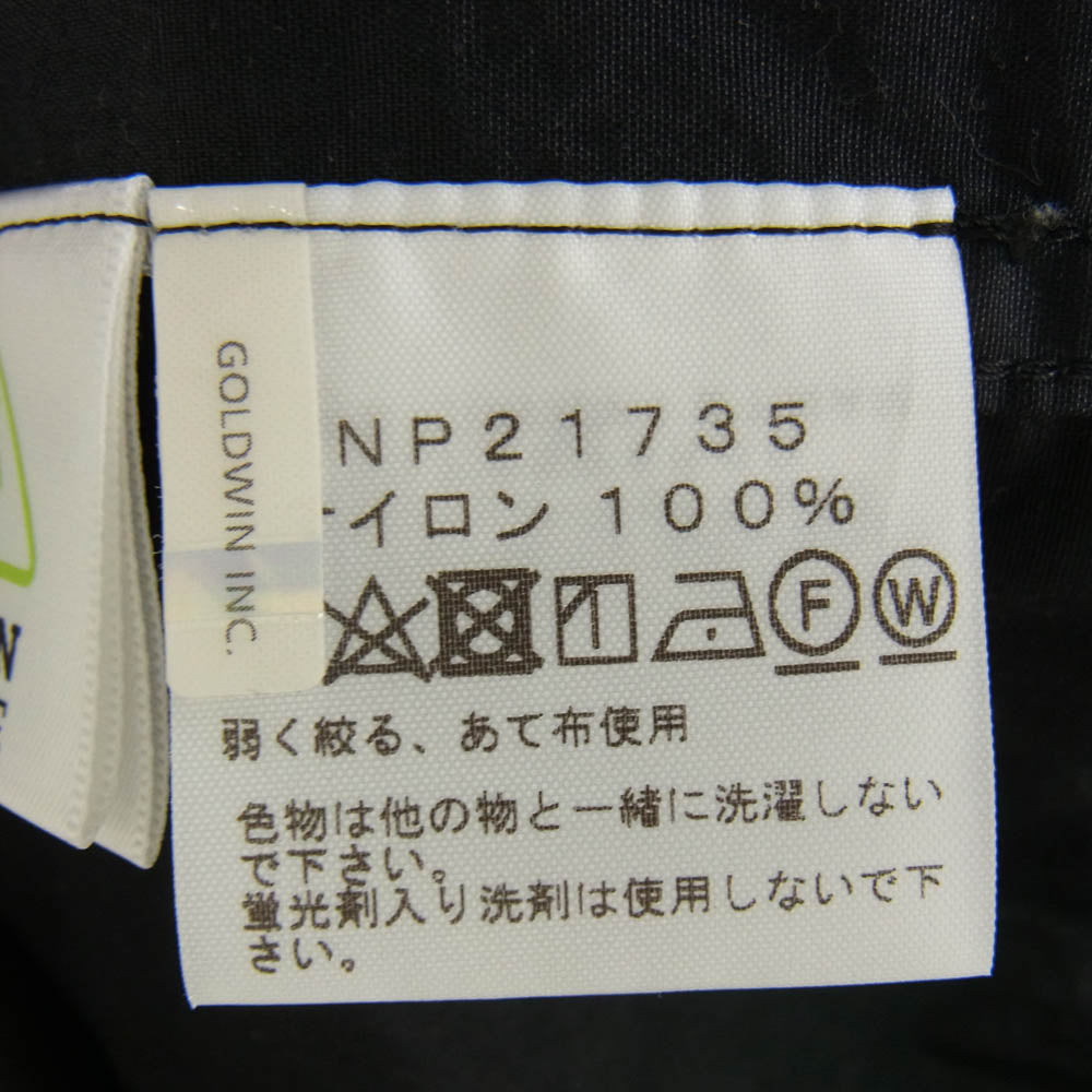 THE NORTH FACE ノースフェイス NP21735 COMPACT ANORAK アノラック パーカー ナイロン ジャケット ブラック系 L【中古】