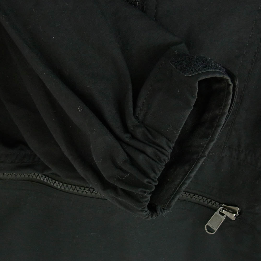 THE NORTH FACE ノースフェイス NP21735 COMPACT ANORAK アノラック パーカー ナイロン ジャケット ブラック系 L【中古】