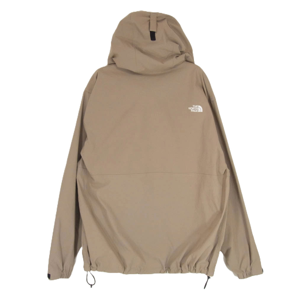 THE NORTH FACE ノースフェイス NP72132R スタンダード限定 Tech Compact Anorak ナイロン アノラック ジャケット ブラウン系 L【中古】