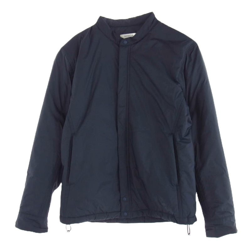 nonnative ノンネイティブ NN-J4205 HIKER PUFF JACKET POLY TAFFETA DICROS スタンドカラー 中綿 ジャケット ネイビー系 1【中古】