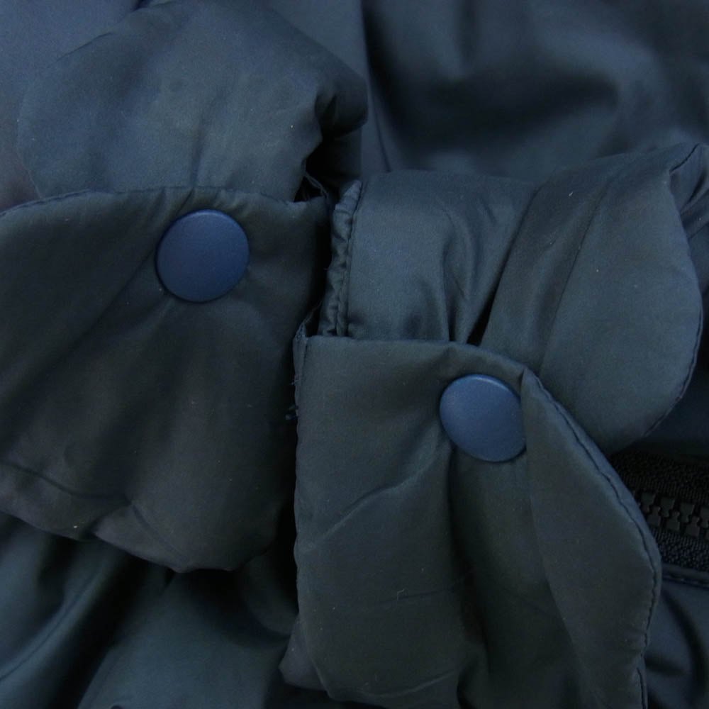 nonnative ノンネイティブ NN-J4205 HIKER PUFF JACKET POLY TAFFETA DICROS スタンドカラー 中綿 ジャケット ネイビー系 1【中古】