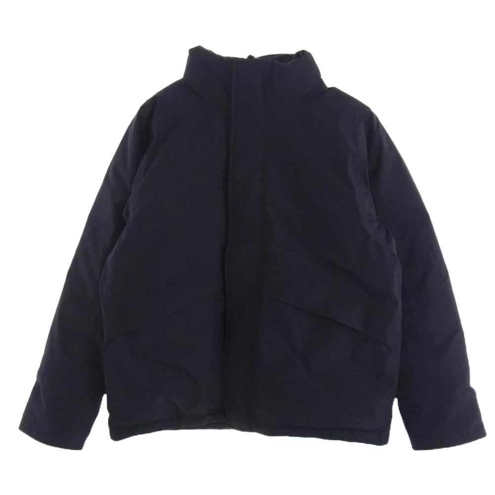 nanamica ナナミカ SUAF354 GORE-TEX Short Down Jacket ゴアテックス ショート ダウン ジャケット ネイビー系 S【中古】