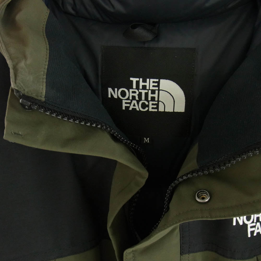 THE NORTH FACE ノースフェイス 22AW ND92237 GORE-TEX Mountain Down Jacket ゴアテックス マウンテン ダウン ジャケット カーキ系 M【中古】