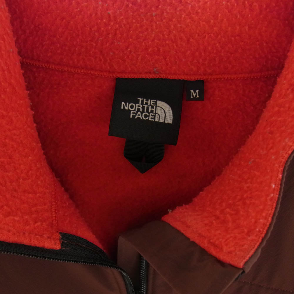 THE NORTH FACE ノースフェイス NL71502 DENALI WOOL JACKET デナリ ウール ボア フリース ジャケット レッド系 M【中古】