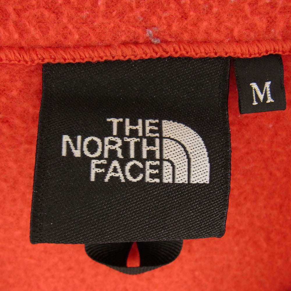 THE NORTH FACE ノースフェイス NL71502 DENALI WOOL JACKET デナリ ウール ボア フリース ジャケット レッド系 M【中古】