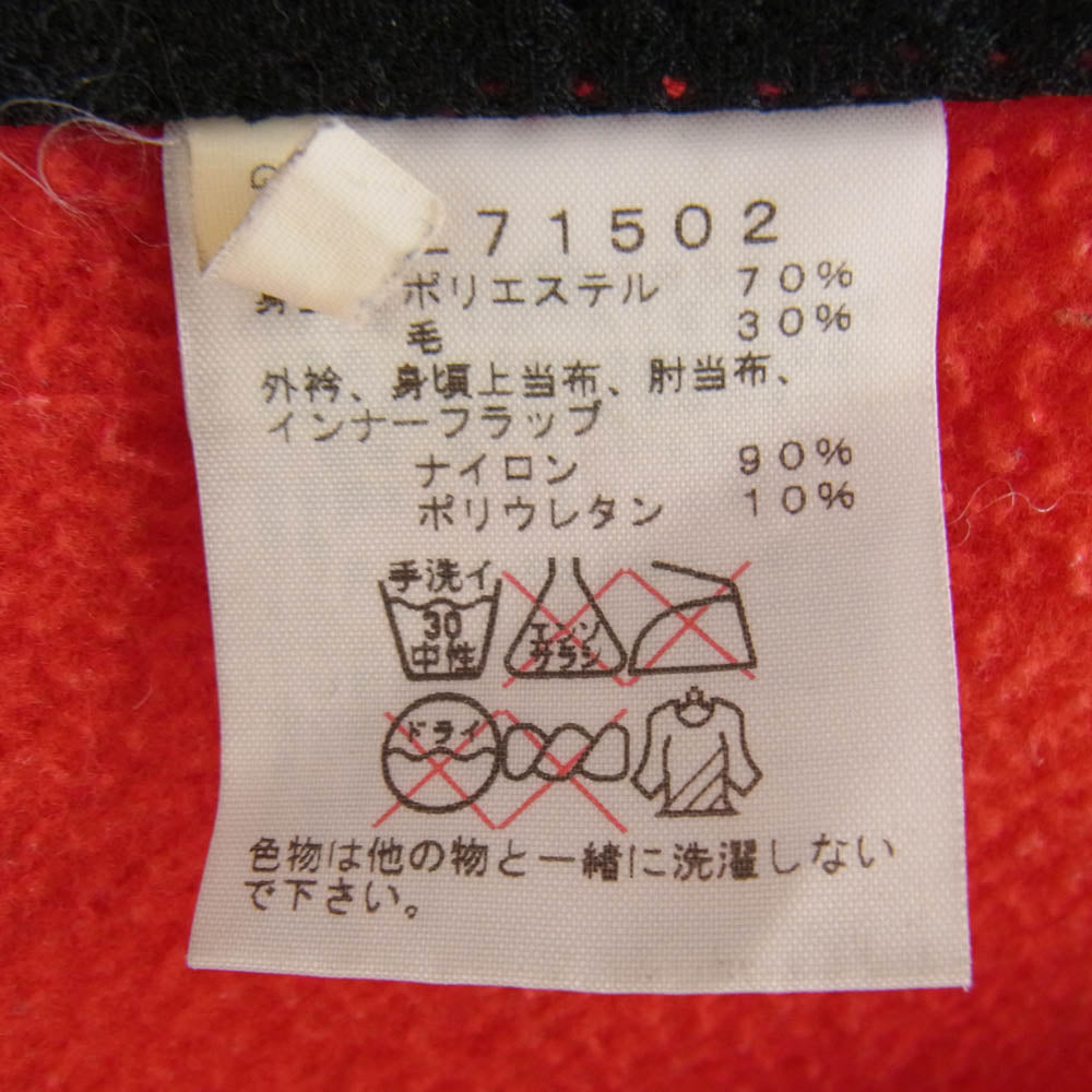 THE NORTH FACE ノースフェイス NL71502 DENALI WOOL JACKET デナリ ウール ボア フリース ジャケット レッド系 M【中古】