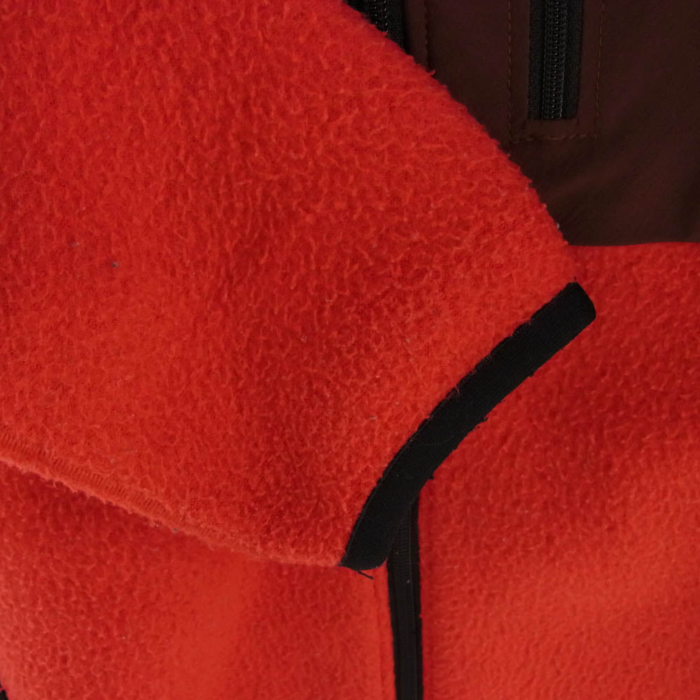 THE NORTH FACE ノースフェイス NL71502 DENALI WOOL JACKET デナリ ウール ボア フリース ジャケット レッド系 M【中古】