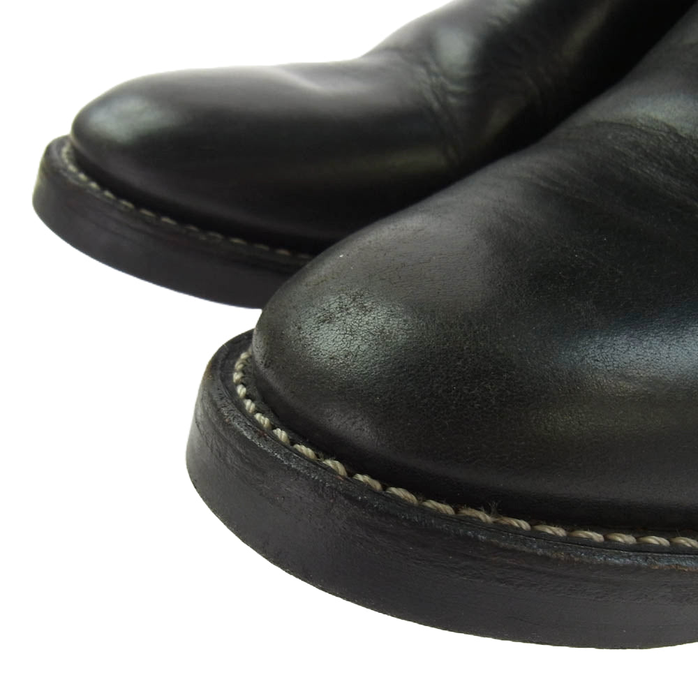 キーストーン 501-0119J38 レザー バイカー エンジニアブーツ ブラック系 9D【中古】