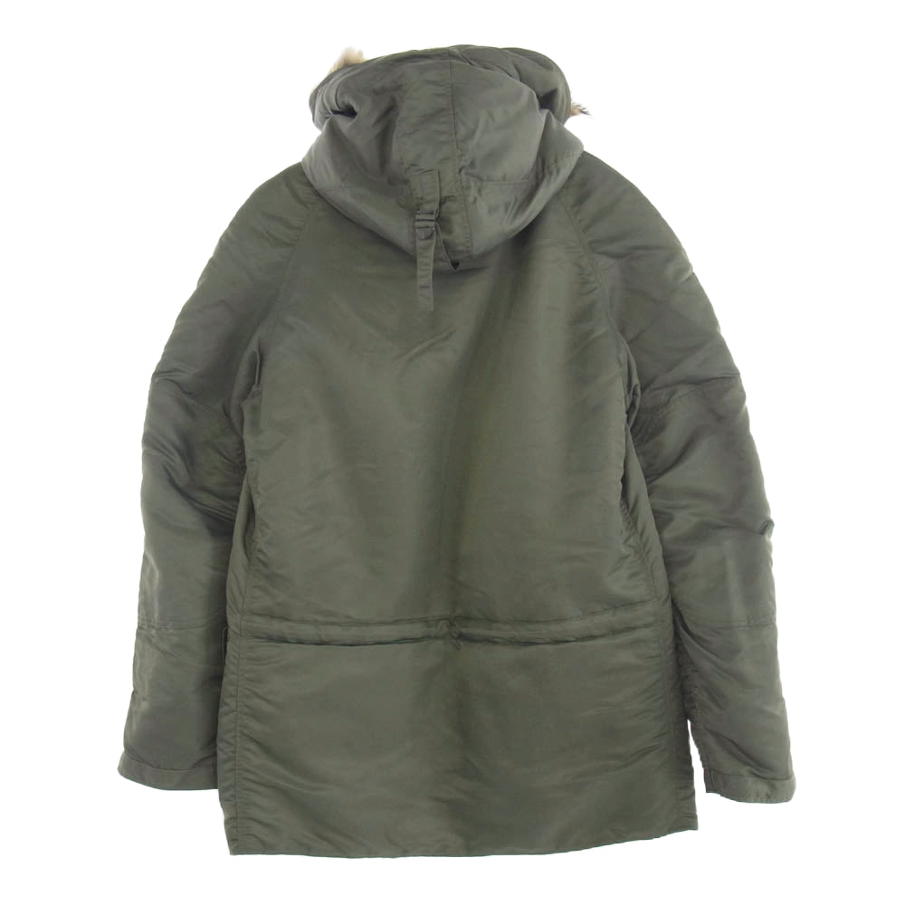 Buzz Rickson's バズリクソンズ BR14925 Type N-3B MFG. CO. SLENDER スレンダータイプ フライトジャケット カーキ系 M【極上美品】【中古】