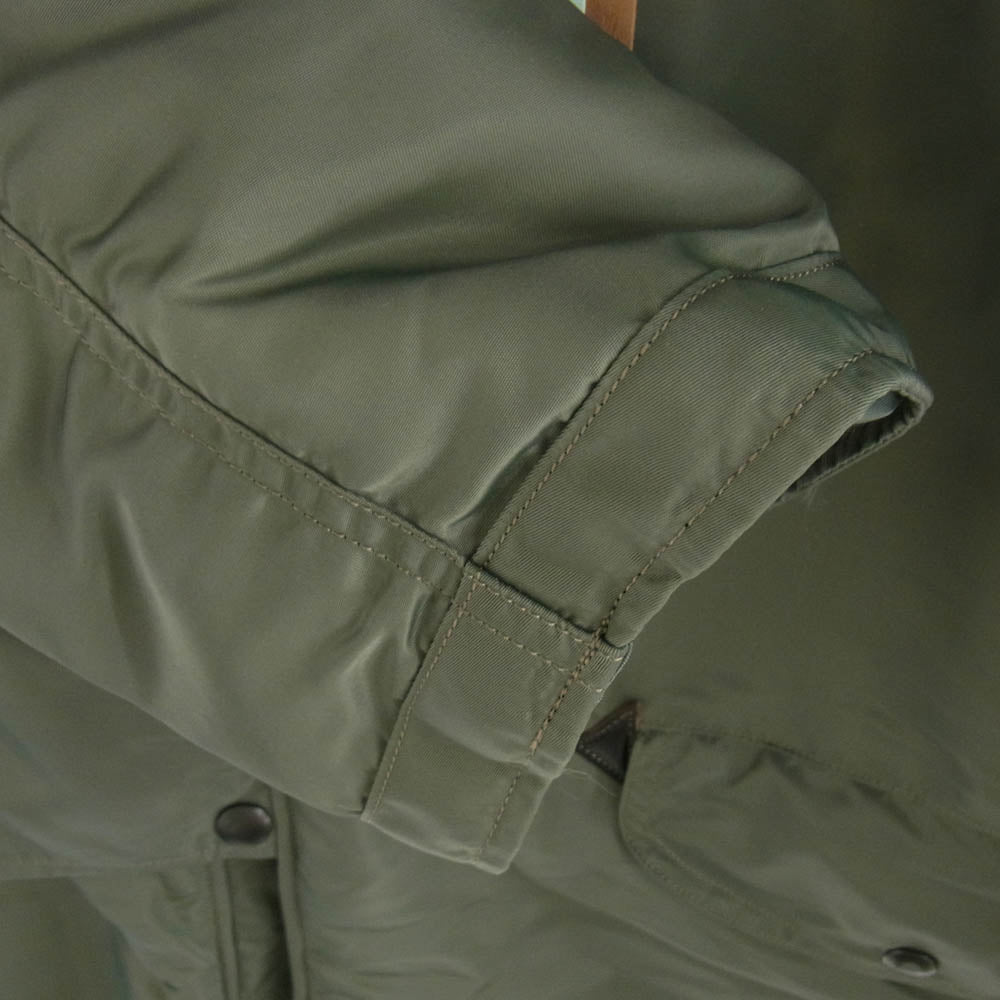 Buzz Rickson's バズリクソンズ BR14925 Type N-3B MFG. CO. SLENDER スレンダータイプ フライトジャケット カーキ系 M【極上美品】【中古】