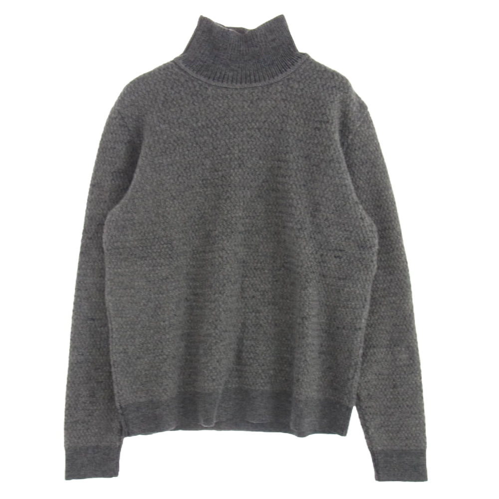 STEPHAN SCHNEIDER ステファンシュナイダー ウール アルパカ タートルネック ニット セーター グレー系【中古】