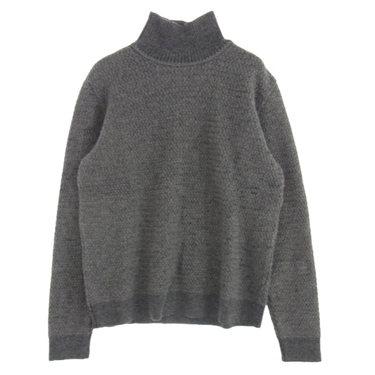 STEPHAN SCHNEIDER ステファンシュナイダー ウール アルパカ タートルネック ニット セーター グレー系【中古】