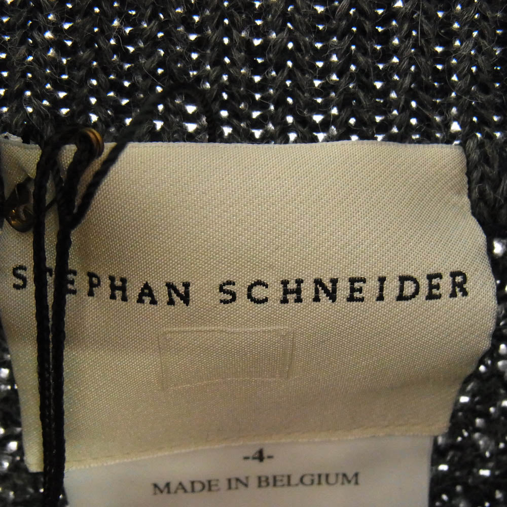 STEPHAN SCHNEIDER ステファンシュナイダー ウール アルパカ タートルネック ニット セーター グレー系【中古】