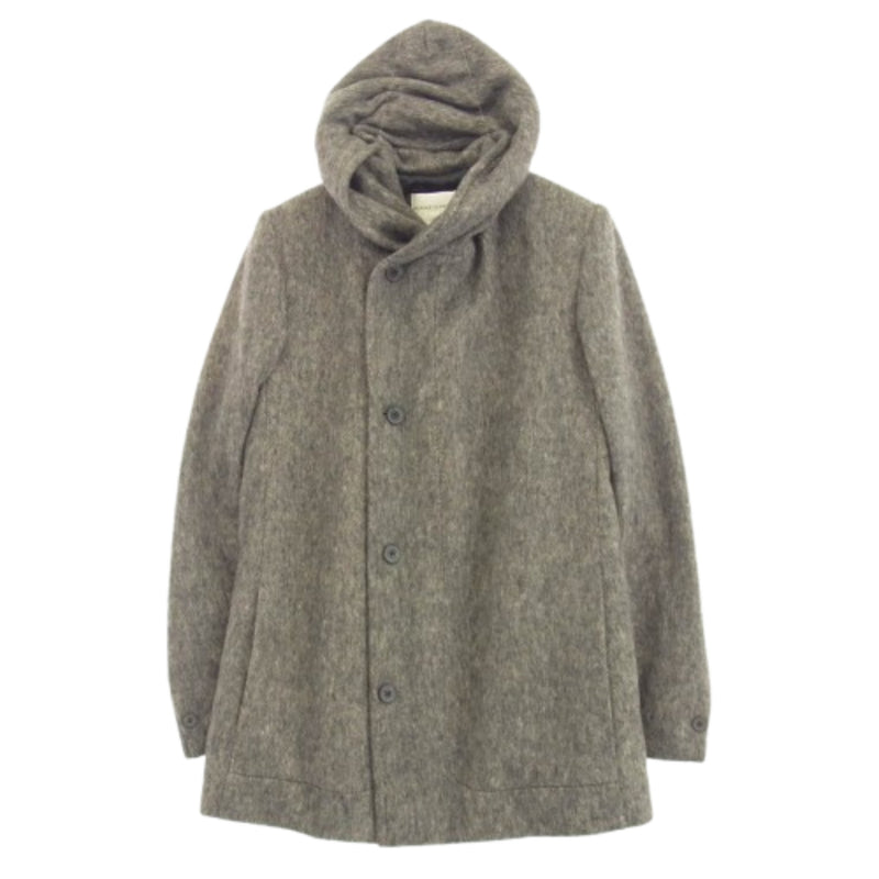 STEPHAN SCHNEIDER ステファンシュナイダー ウール混コート STEPHAN SCHNEIDER ステファンシュナイダー ベルギー製 フード ウール