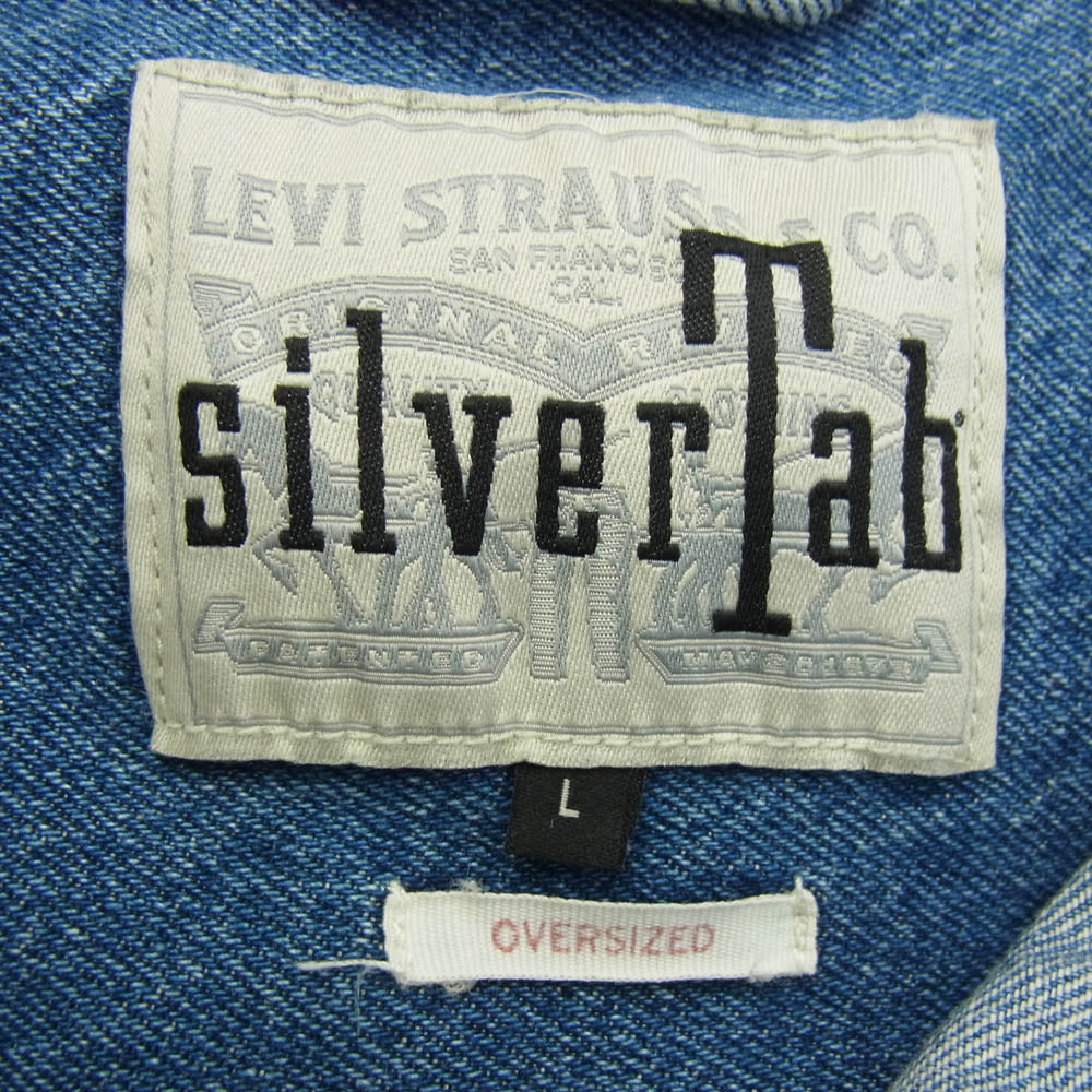 Levi's リーバイス PC9-A3404-0000 SILVERTAB シルバータブ デニムシャツ インディゴブルー系 L【中古】