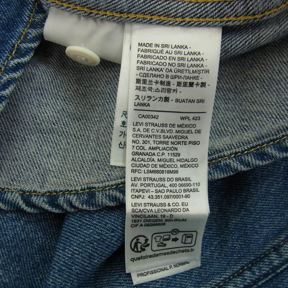 Levi's リーバイス PC9-A3404-0000 SILVERTAB シルバータブ デニムシャツ インディゴブルー系 L【中古】