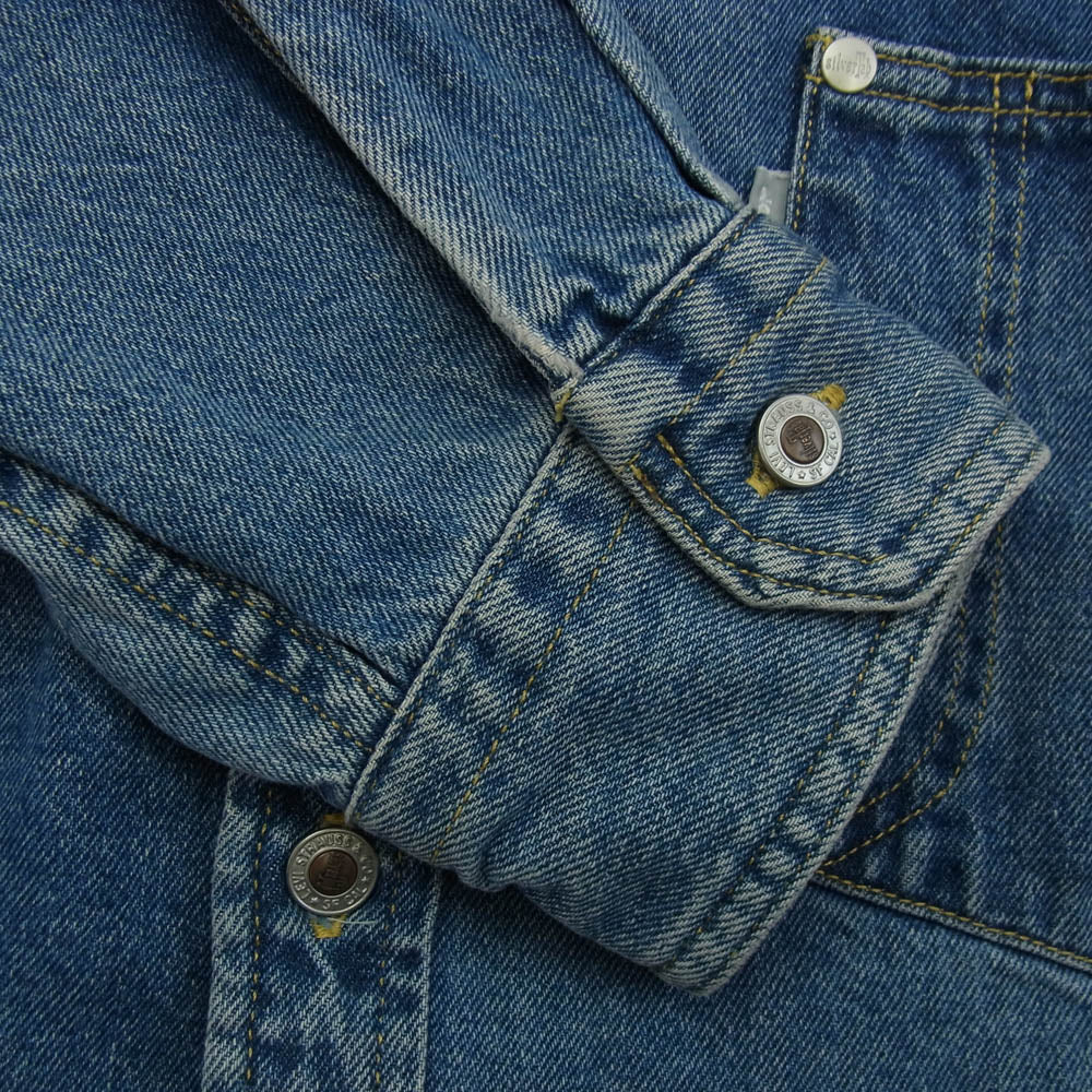 Levi's リーバイス PC9-A3404-0000 SILVERTAB シルバータブ デニムシャツ インディゴブルー系 L【中古】