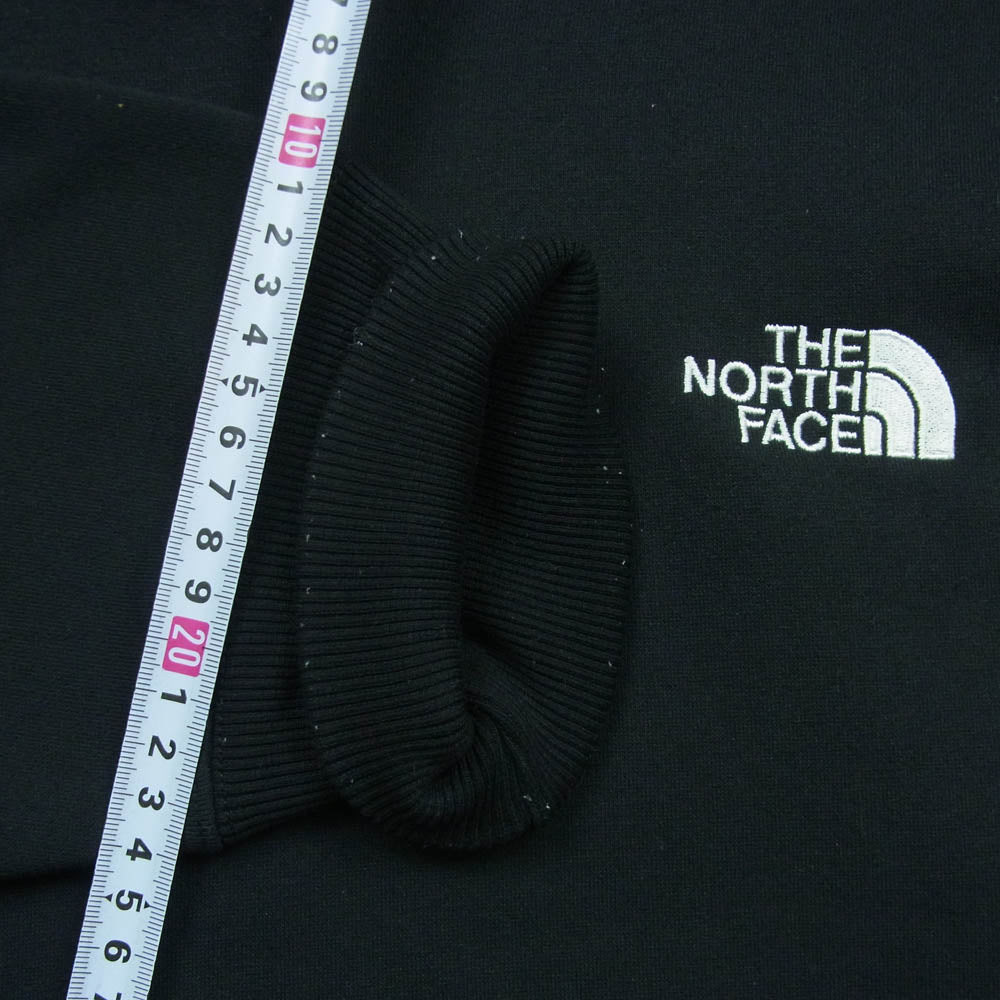 THE NORTH FACE ノースフェイス NT62338 Square Logo Hoodie スクエア ロゴ フーディー パーカー ブラック系 XXL【中古】