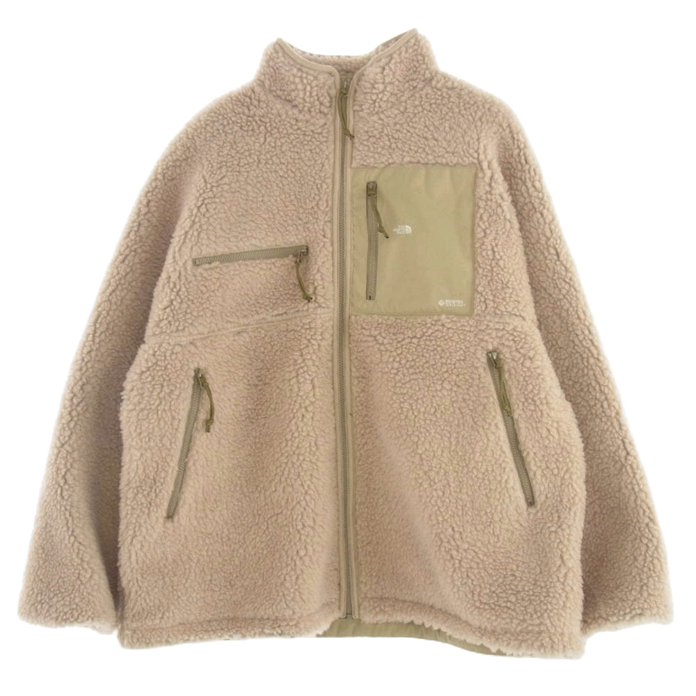 THE NORTH FACE ノースフェイス NA2252N PURPLELABEL パープルレーベル Wool Boa Fleece Field Jacket ウール ボア フリース フィールド ジャケット ベージュ系 XL【中古】