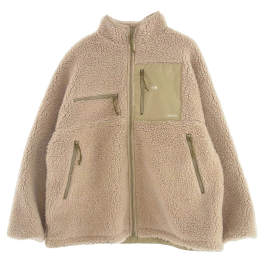THE NORTH FACE ノースフェイス NA2252N PURPLELABEL パープルレーベル Wool Boa Fleece Field Jacket ウール ボア フリース フィールド ジャケット ベージュ系 XL【中古】
