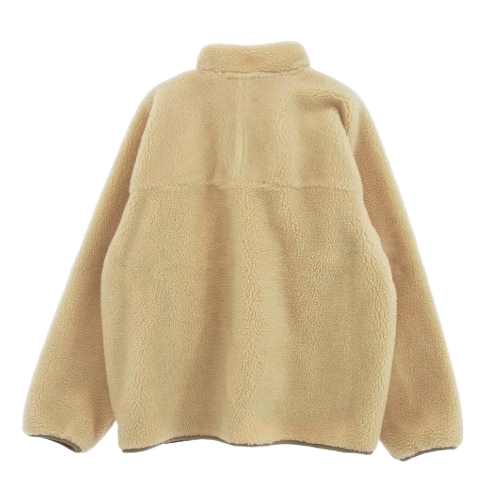 blurhms ブラームス 23AW broots23f30 Recycle Boa Zip Jacket ジップアップ ボア ジャケット ベージュ系 2【中古】